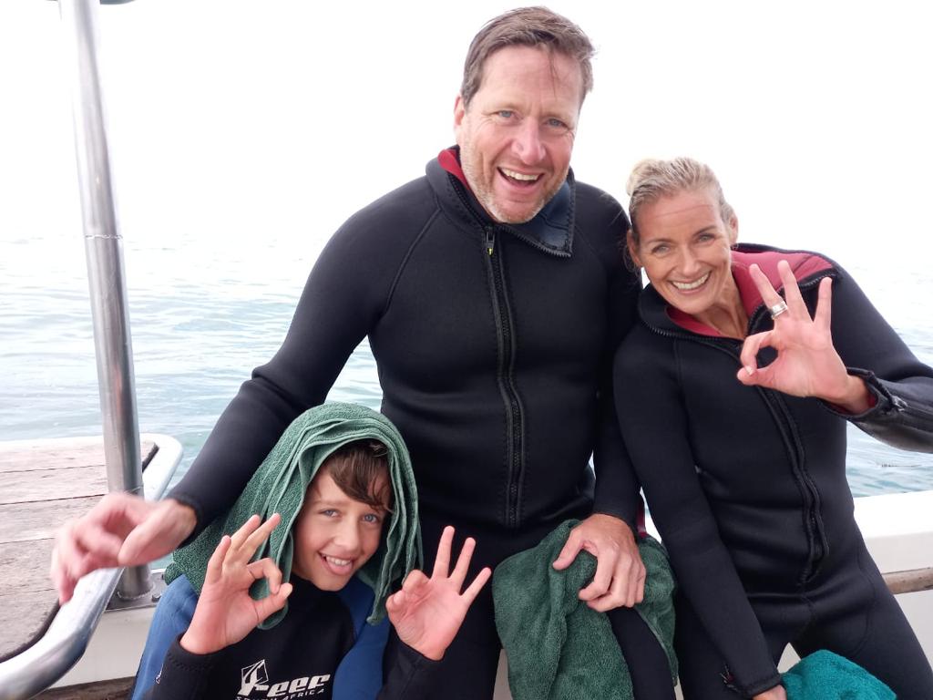 HOME 1 clients on Sharklady Adventures tour